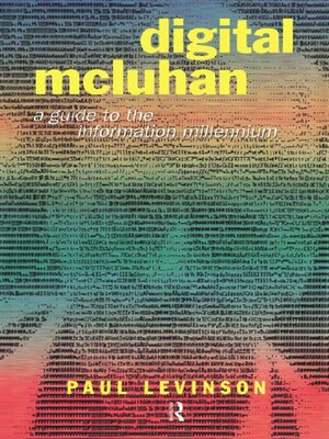 cover image of Digital McLuhan